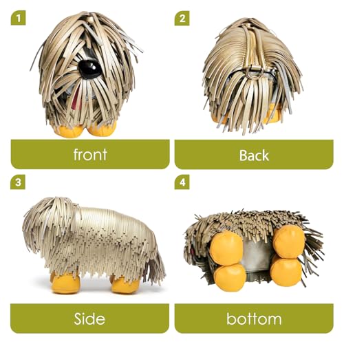 Basmgrzaia Women's Luxury Dog-Shaped Crossbody Handbag with Fringe - Unique Designer Purse for Evening & Casual Outings4