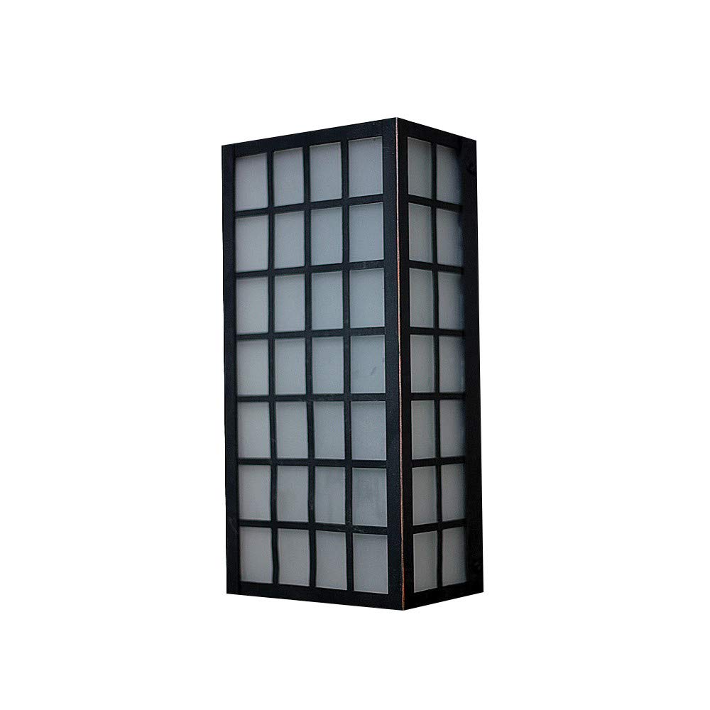 PLC Lighting 31772ORB PLC 1 Single Exterior Light from The Sam Collection Oil Rubbed Bronze