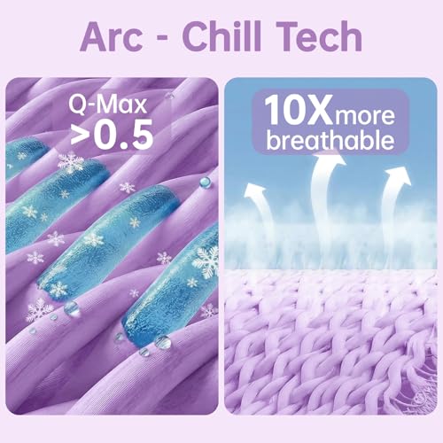 Image of Guohaoi Cooling Blanket for Hot Sleepers and Night Sweats 50 inchx70 inch Twin Size