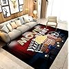 Full size vintage movie area rug3x4ft movie theater decor accessories home theater rug cinema sign washable with non slip backing home decor gamer room decor living room 36x48in  urban country home decor