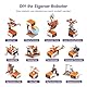 MatataStudio Creator Kit für VinciBot Kinder Programmierbarer Roboter mit 434 Bausteinen, Über 20 Baustil und Elektromotor, STEM-Lernspielzeug, DIY-Bausatz für Naturwissenschaften für Kinder von 8-12