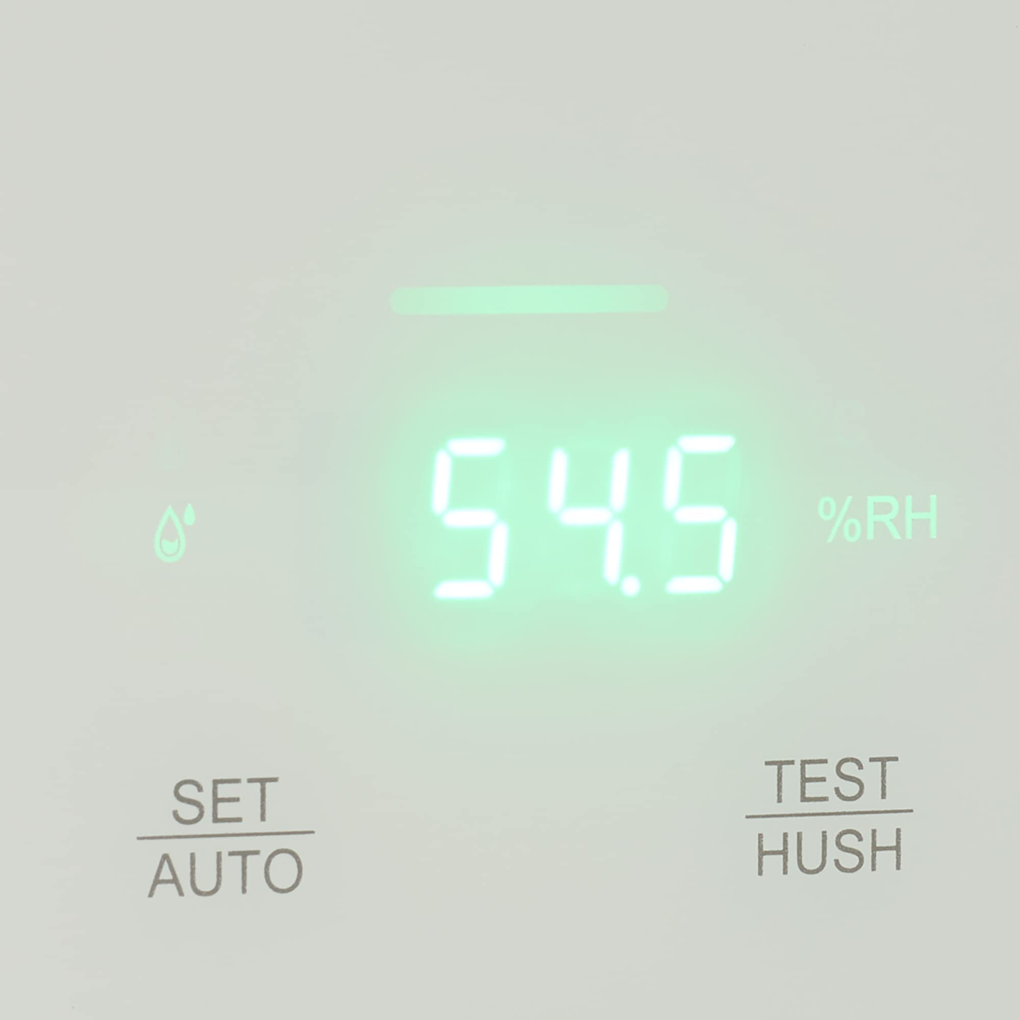 Smartwares - Moniteur de qualité de l'air intérieur 3-en-1 Smartwares FGA-13900 - CO2, température et humidité - 75 dB - Batterie de secours