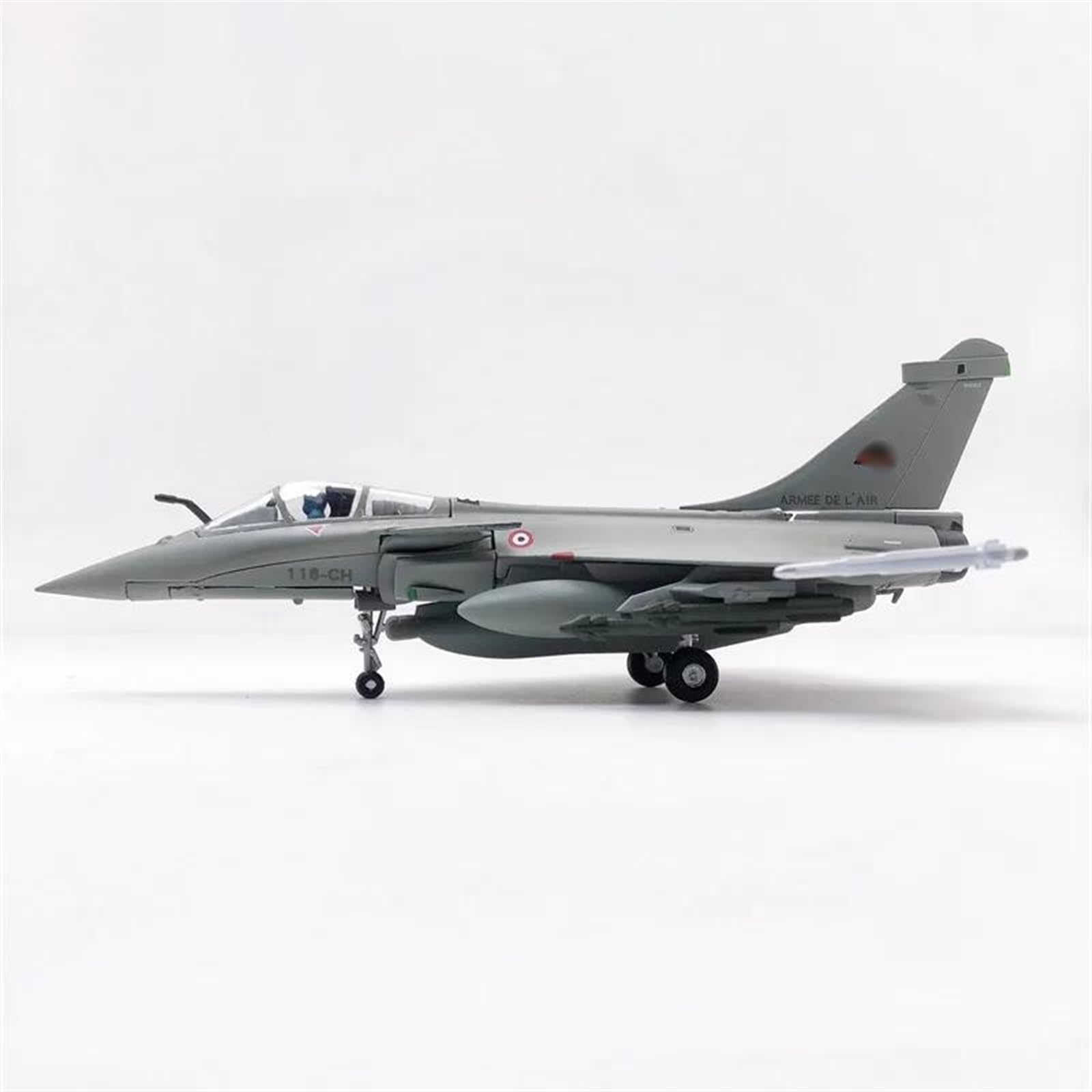 Modèle Avion POFET 380 – échelle 1:400 – Alliage – 14x15,5 Cm – Support Inclus – Décoration