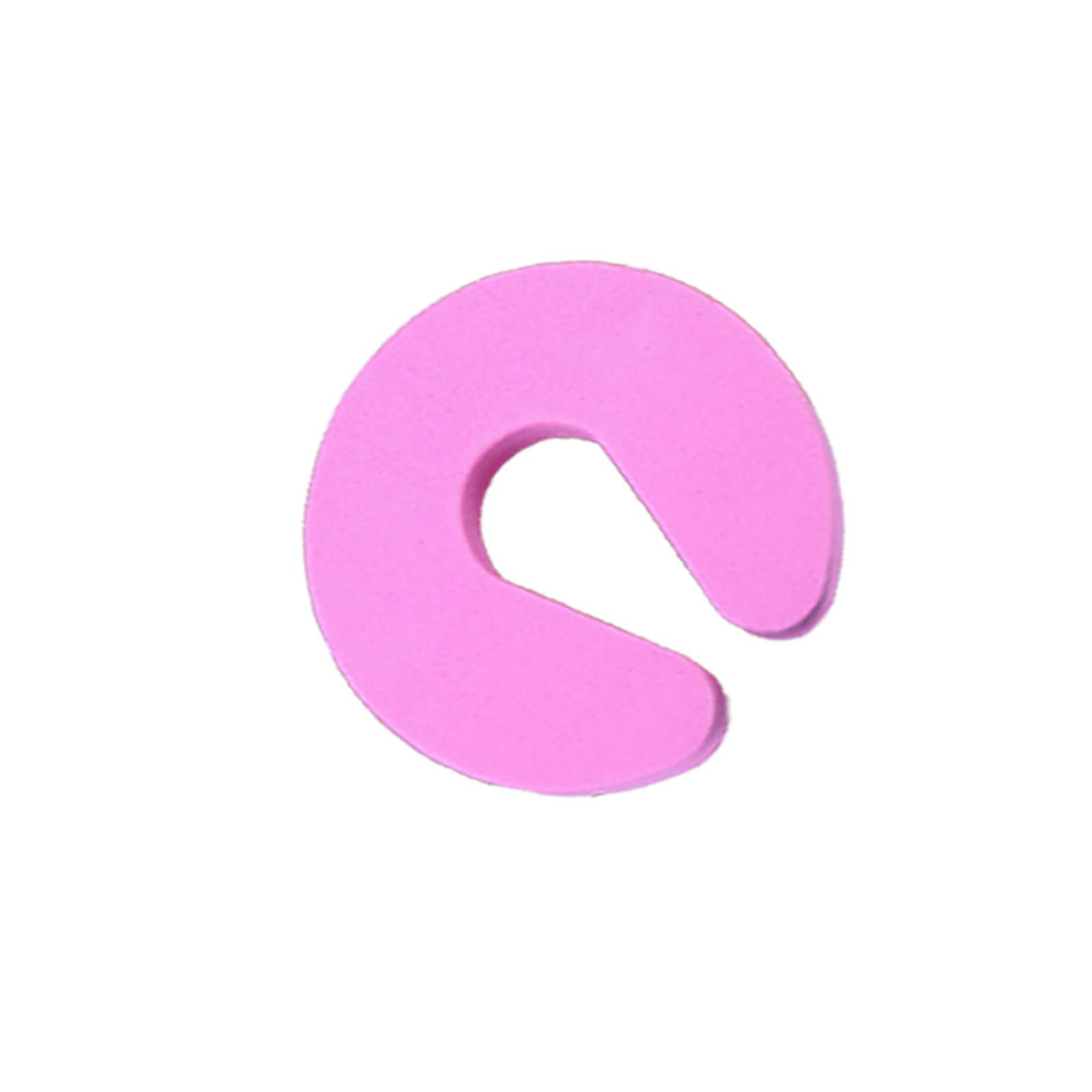 Door Finger Guards Baby Proofing Doors Made Easy with Soft, Prevents Finger Pinch Injuries, Slamming Doors, and Child or Pet from Getting Locked in Room Pink 1PCS