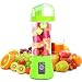 YLXD Mały przenośny blender, osobisty mini blender do smoothie i shake'ów, ręczna sokowirówka USB ładowana do smoothie, mały mikser do lodu, do domu, biura, sportu, na zewnątrz