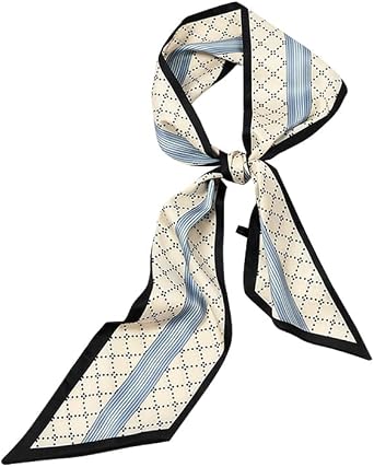 Double Sided Printed Long Scarf, Four Seasons Matching Shirt, Hair Band, Versatile Belt, Warm Neck and Shoulder, Gift 150x15cm