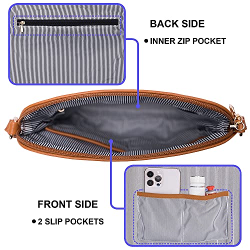 Image of Solene Womens Lightweight Medium Crossbody Purse with Tassel, Perfect Size Crossbody Bags for Daily Use, travel
