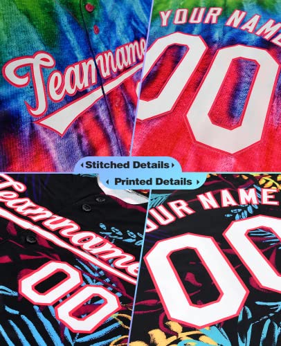 KXK Custom Men Women Youth Baseball Jersey Fashion Graffiti T-Shirt Personalized Stitched Name Number Plus Size miniatura 3