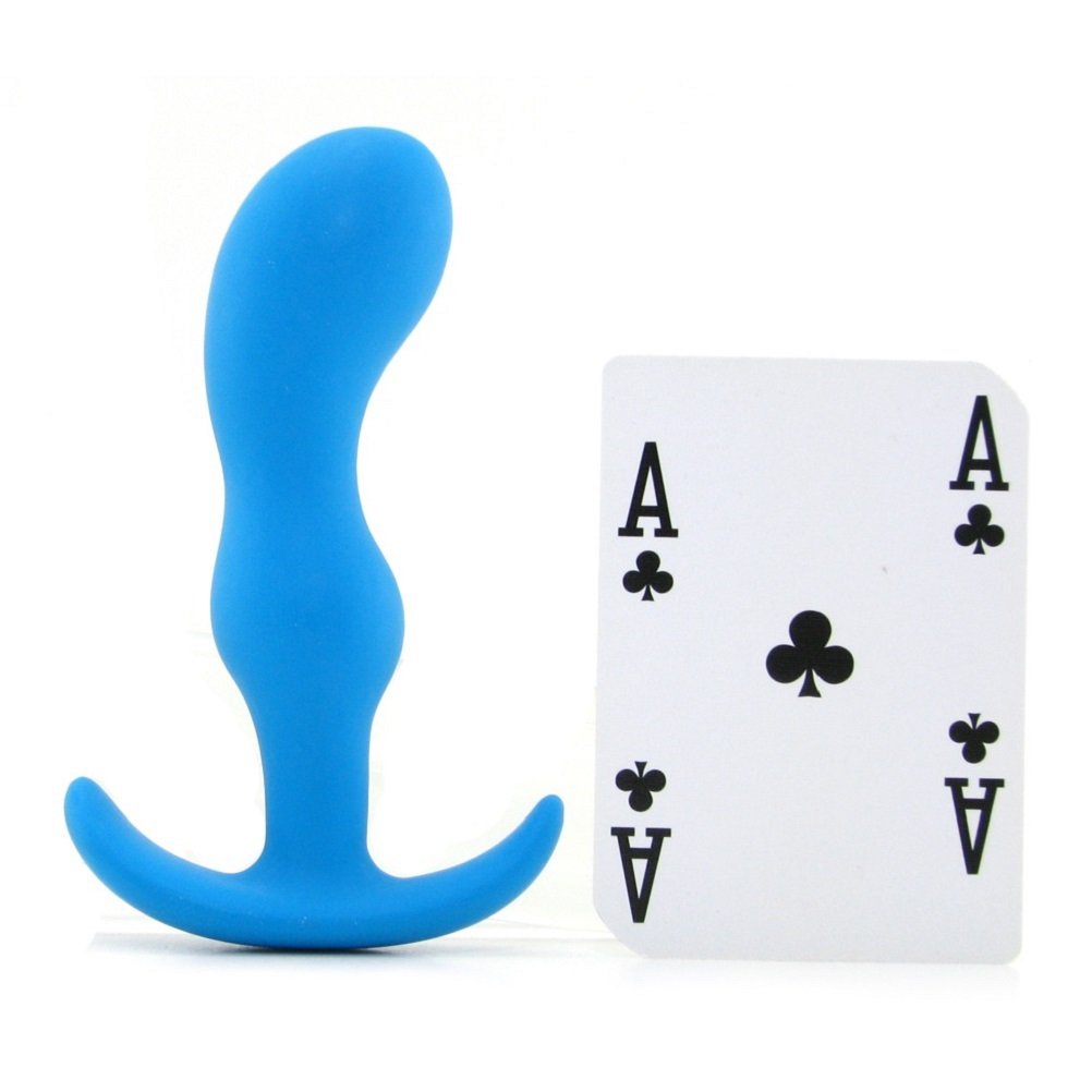 Amazon.com: Doc Johnson Mood - Naughty 2 - Silicone Anal Plug - Large - 4.8  in. Long and 1.2 in. Wide - Tapered Base for Comfort Between The Cheeks -  Large - Blue : Health & Household