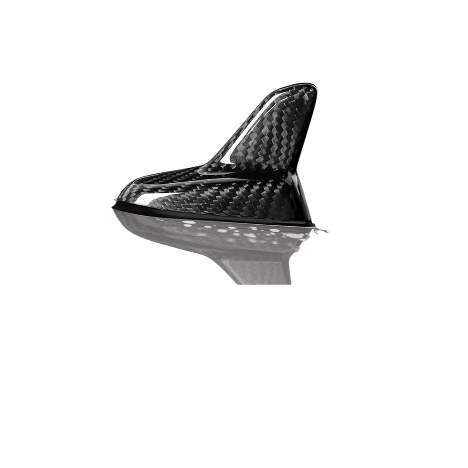 PETRELS Dry Carbon Fiber Pattern Fit for VW Fit for VW Fit for Golf 7 Sagitar Teramont Fit for Touran Fit for Tiguan, Lavida Antenna Cover Shark Fin Trim Accessories(for Touran 2016,Dry Carbon Black)
