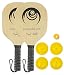 Pickled-Up Pickleball Paddle Set (Includes 2 Wooden Pickleball Paddles, 4 Polymer Pickleballs And 1m Spare Overgrip Tape)