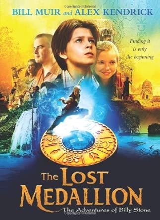 Lost Medallion, The book cover