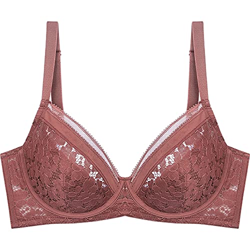 Soutien-gorge push-up galbant pour réduire le volume WENJUN 95D dentelle