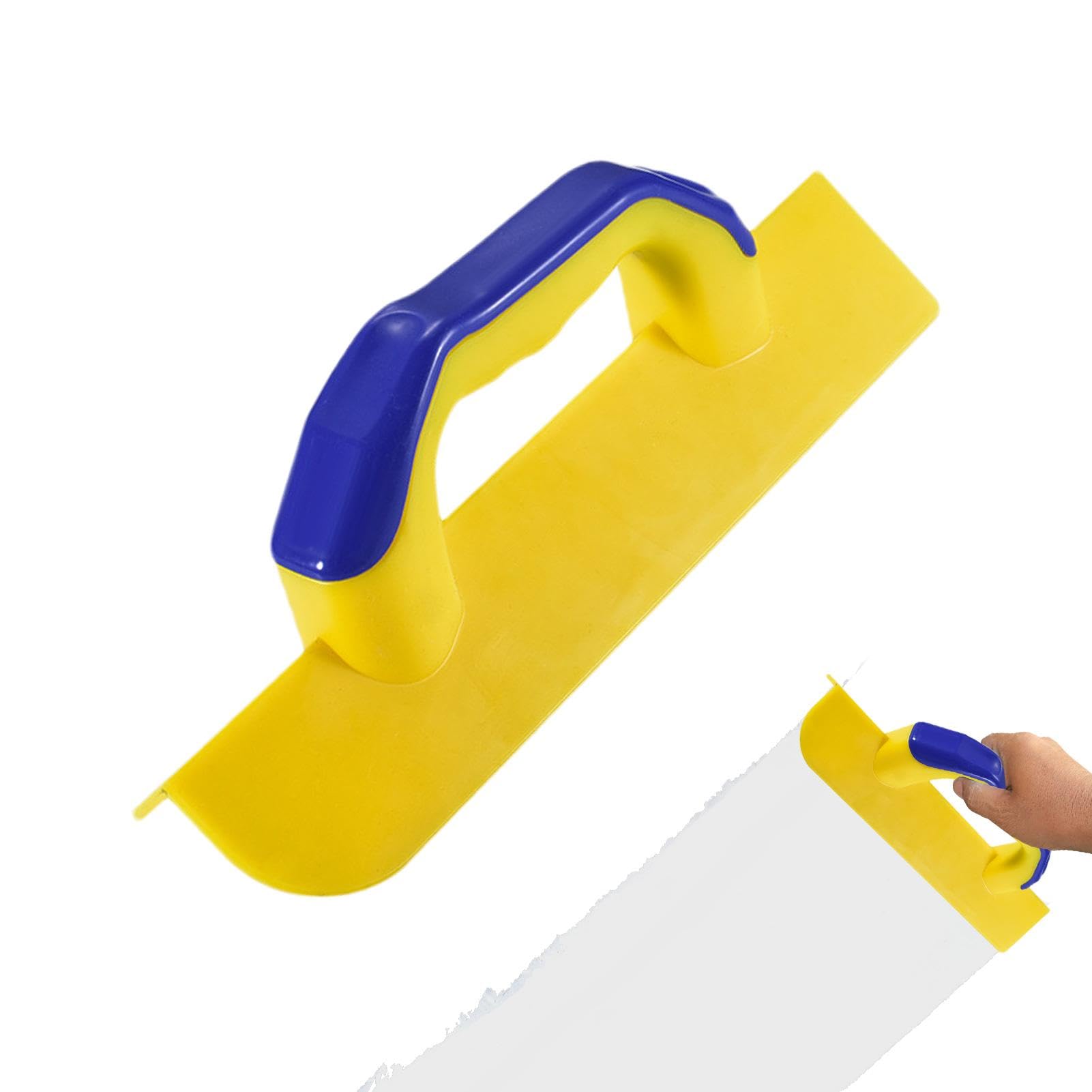 Strumento per angoli per cartongesso, spatola per angoli da muro - Cazzuola per sfangatura del muro a secco - Strumenti per angoli interni ed esterni lisci, spatola per angoli in PP temperato, strumen
