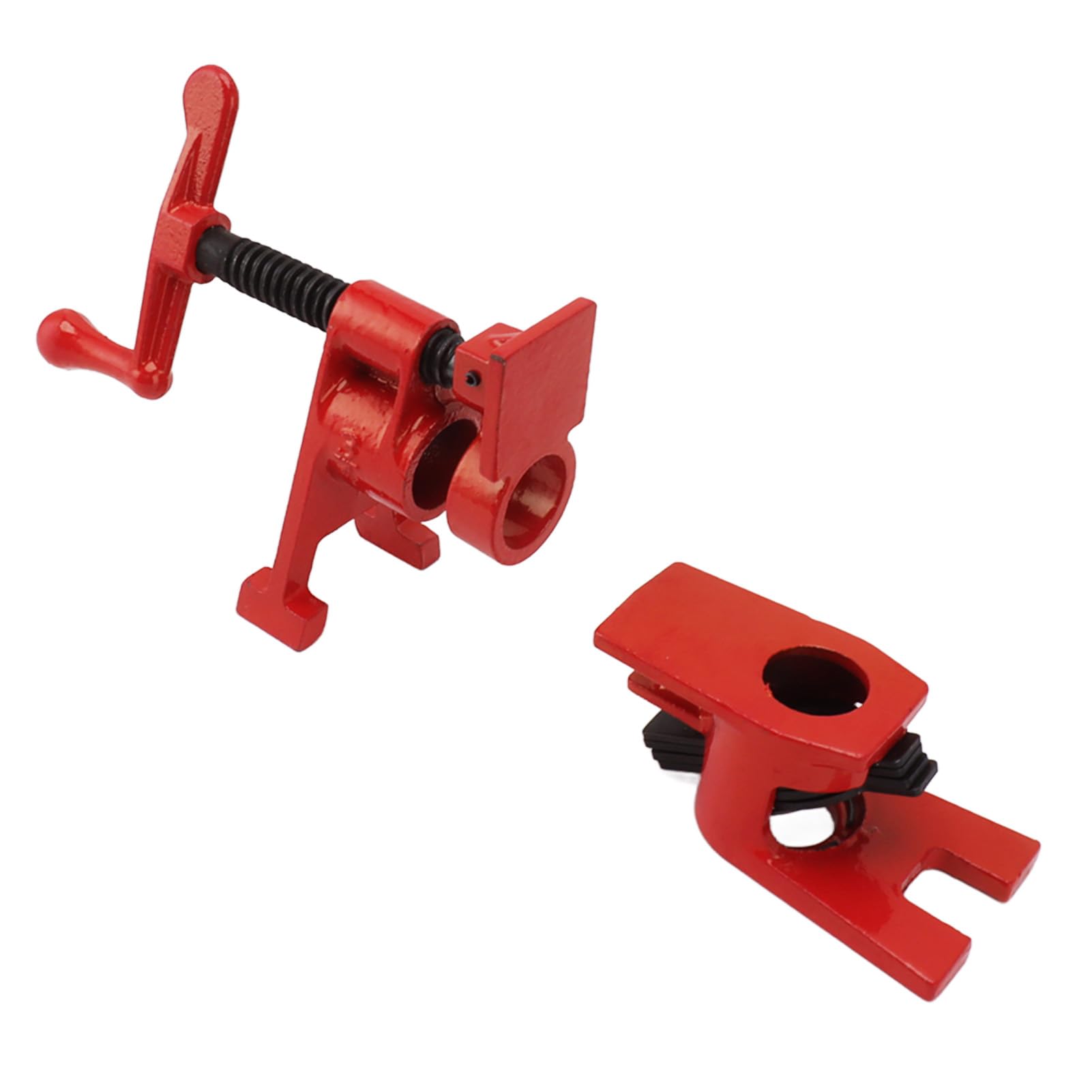 Abrazadera de Tubo de 4 Piezas, Soporte de 4 Pulgadas, Juego de Abrazadera de Agua para Carpintería, Abrazadera de Junta, Abrazadera de Plástico de Metal de Madera de Acero