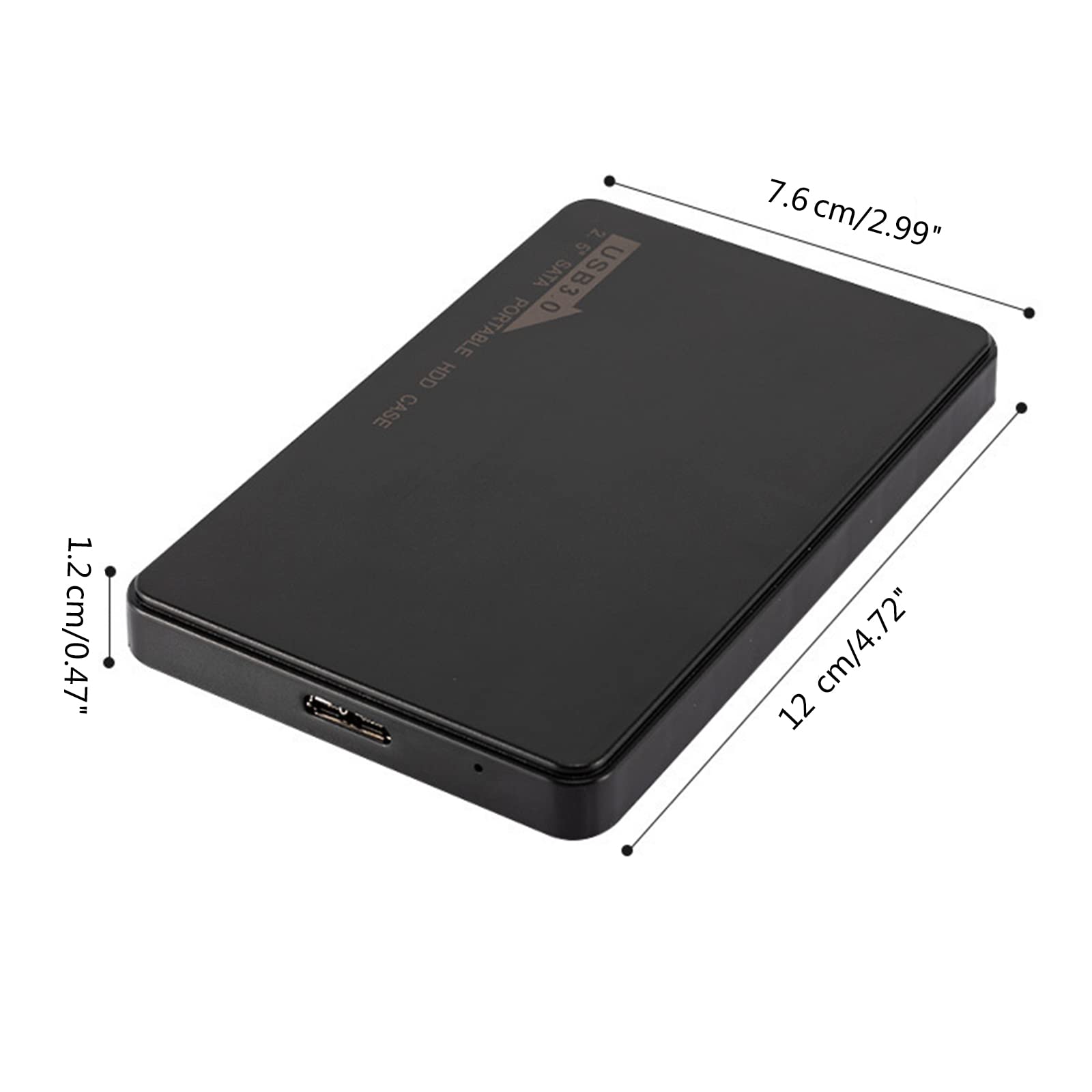 Amazon.co.jp: XZQYDS 2.5インチ ポータブルエンクロージャー USB 外