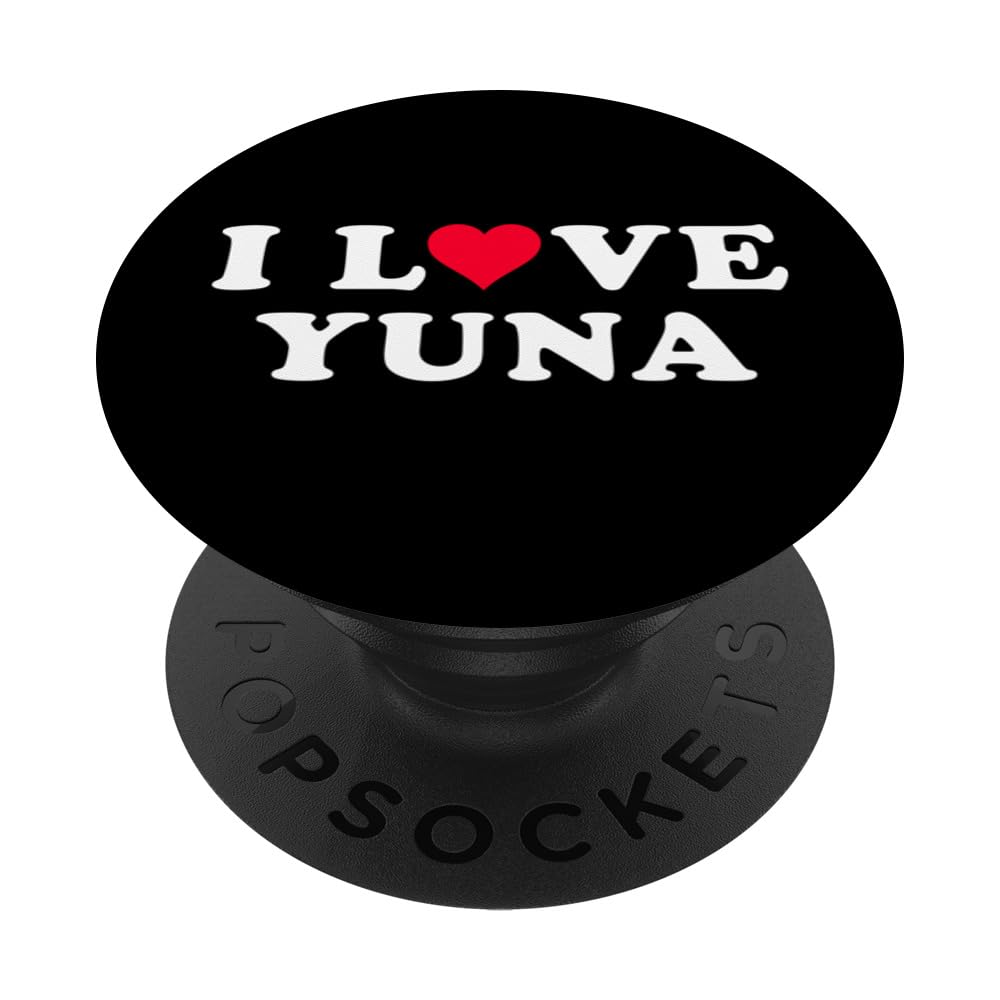 Amazon.com: I Love Yuna Matching Girlfriend & Boyfriend Yuna Name
