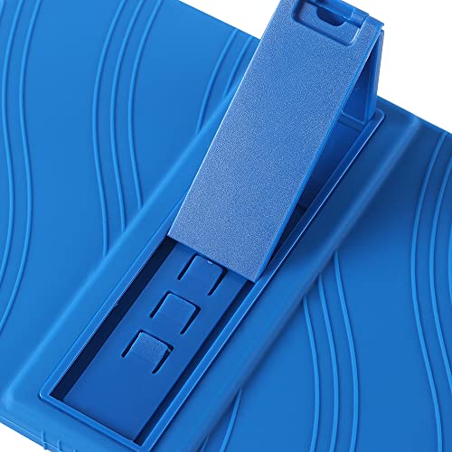 FKQLH Case for Blackview Tab 13, Adjustable Soft Silicone Kids Friendly Protective Cover for Blackview Tab 13 10.1 Inch, Dark Blue - Image 4