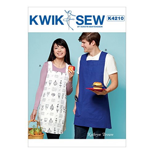 Kwik Sew Mustern k4210os Unisex Schürzen Schnittmuster, mehrfarbig, XS - X-Large Cover