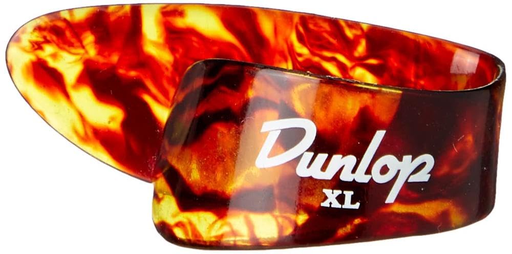 Dunlop Thumbpick Plastic Shell Ext. XL. 4 Count.