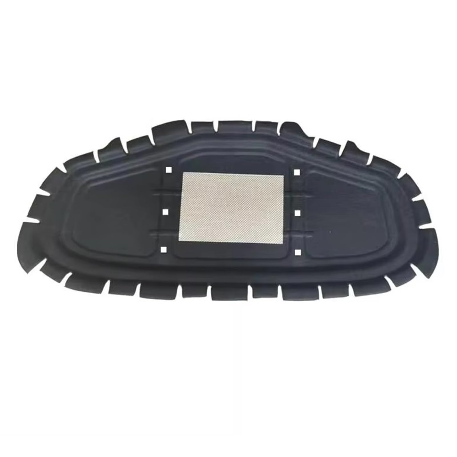 Glilar One Color Compatible With Vw For Tcross 2019-2023 Front Hood Engine Sound Insulation Pad Cotton Soundproof Cover Thermal Heat Insulation Pad Mat Car Bonnet Insulation Pad