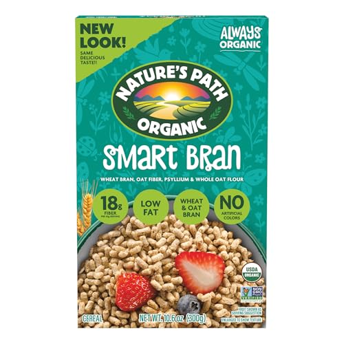 Nature's Path Organic Smart Bran Cereal, 10.6 oz (Pack...