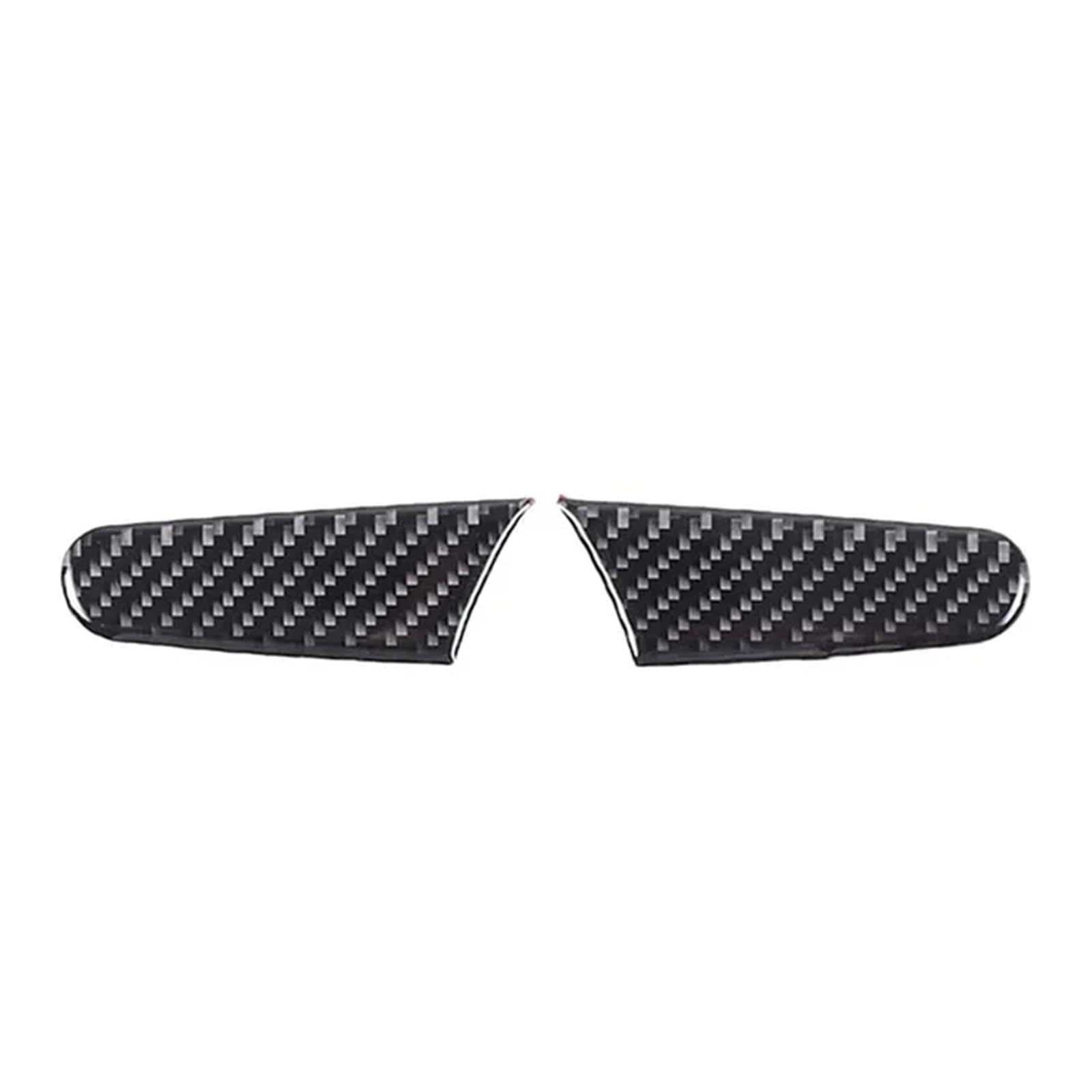 Car Trim Interior for Macan 2014-2024 Car Rearview Mirror Pillar Decorative Sticker Anti-Scratch Exterior Accessorie Interior Mouldings(Style A)