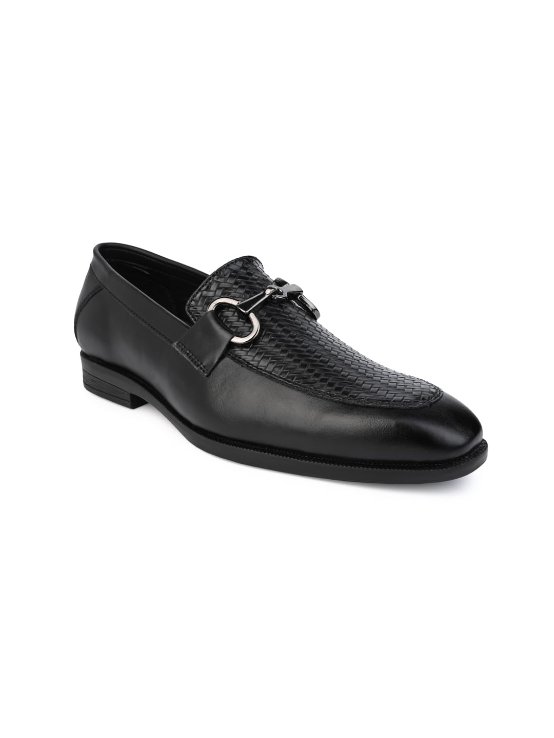 ALBERTO TORRESI Premium Branded Horsebit Formal Synthetic Loafer with TPR Sole and Heel Support BLACK (B0D6RKTYGW) Amazon Price History, Amazon Price Tracker