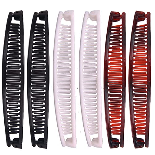Youme Banana Clips Hair Banana Hair Clips for Women Long Thick Hair Vintage Hair Clips Banana Combs Barrettes