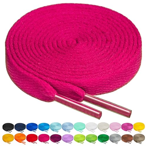 Image of Birch Shoelaces in 27 Colors Flat 5 /16 inch Shoe Laces in 4 Different Lengths