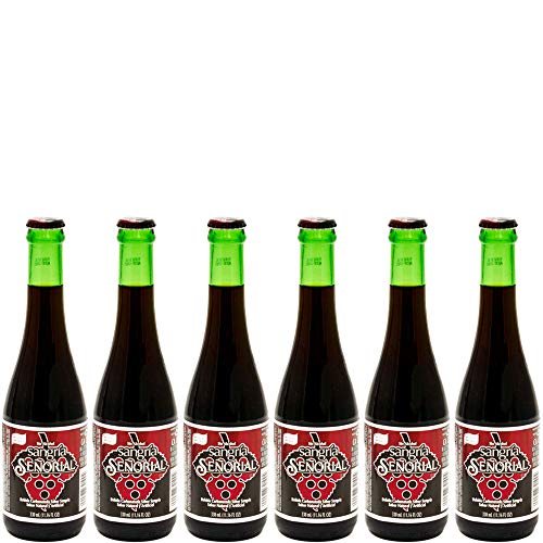 Sangria Senorial,12 Fl Oz Glass Bottles (Pack of 6, Total of 72 Fl Oz)