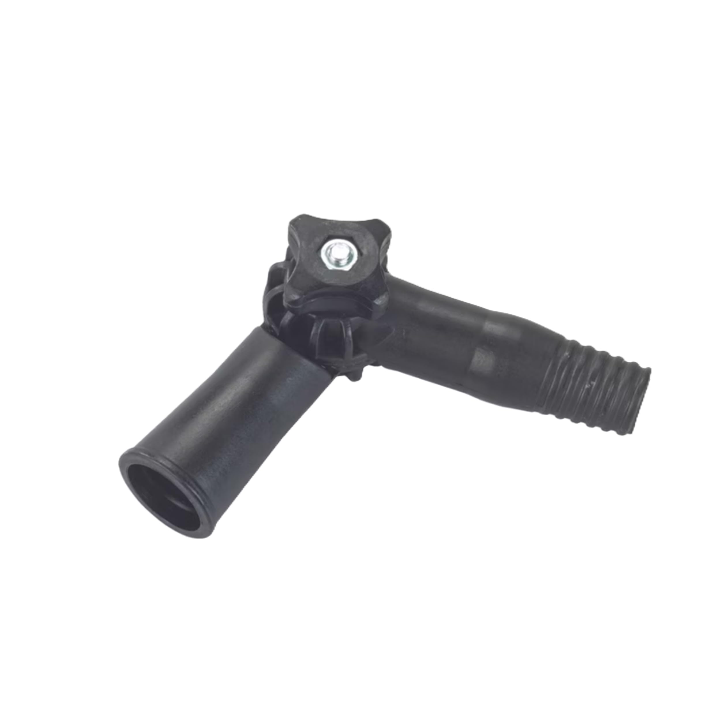 NEUSTANLO Interruptor articulado para barra telescópica, de rosca alemana a italiana, con ajuste de ángulo de 11 niveles, ideal para diferentes accesorios