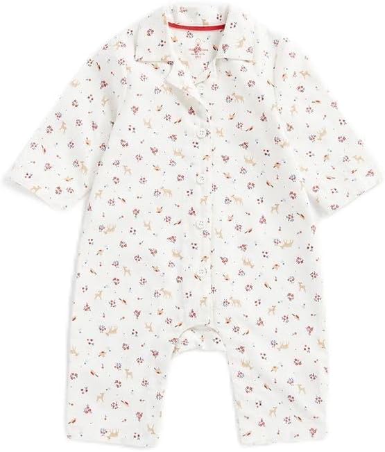 MOTHERCARE Baby Girls Festive Woven Pyjamas