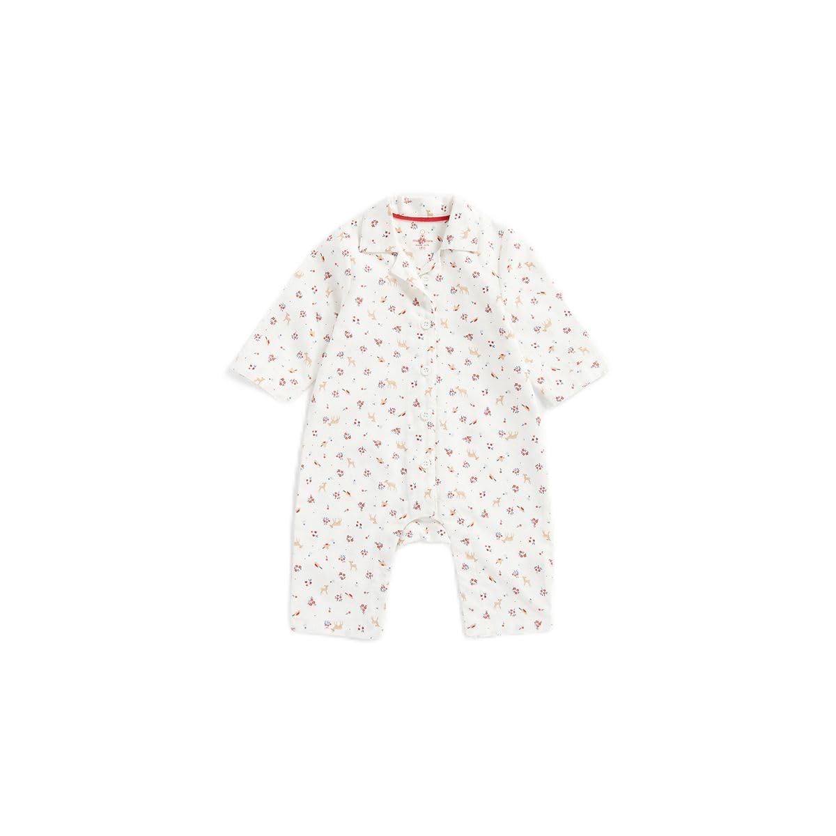 MOTHERCARE Baby Girls Festive Woven Pyjamas
