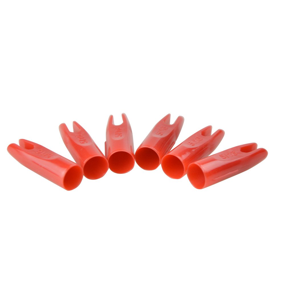 50 sztuk Łucznictwo Strzałka Nocks Plastikowe 5/16" Polowanie Plastinock Strzałka Nocks Oś Akcesoria Końcowe