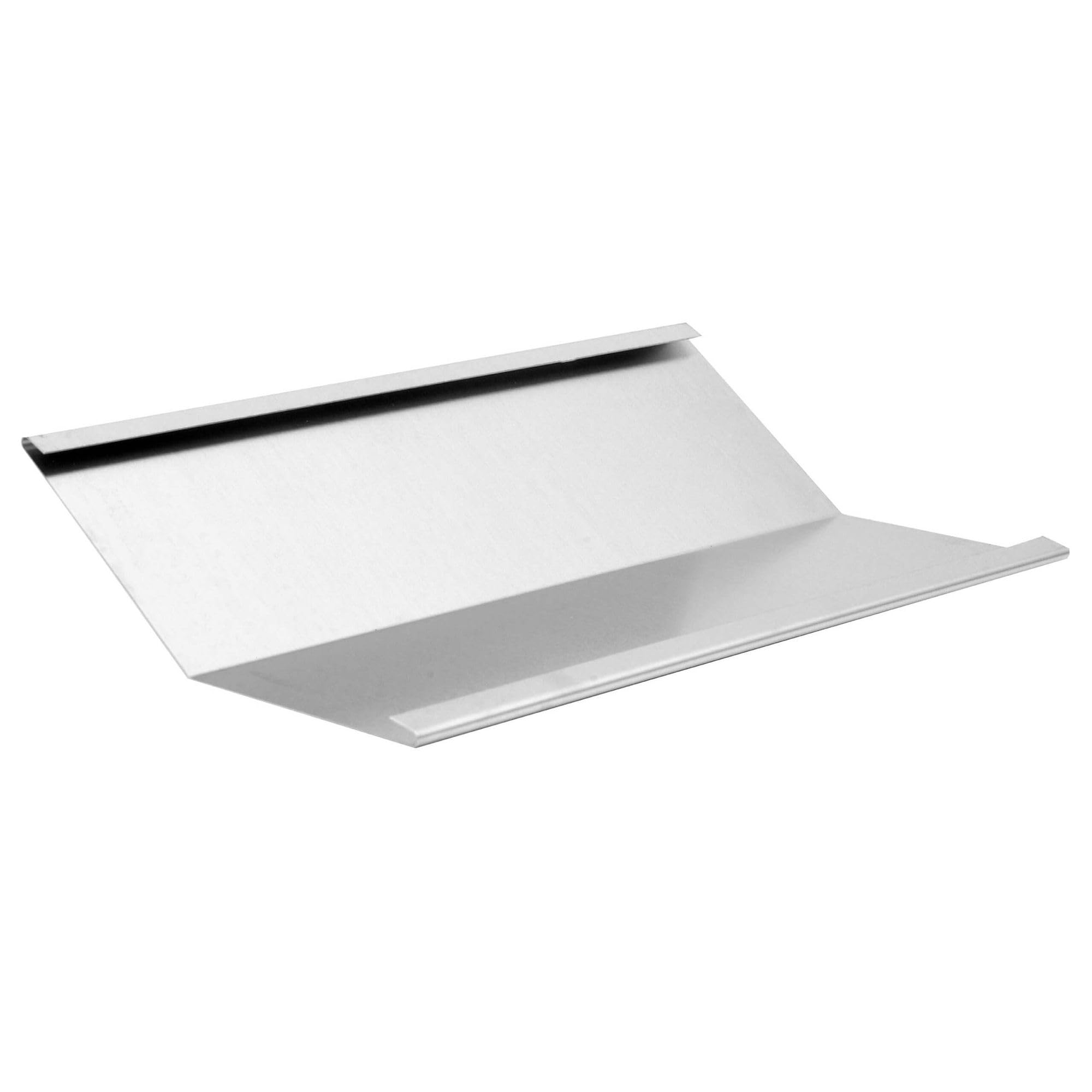 INEFA 200cm Solin en Aluminium avec Pli d'Eau Aluminium Argent Tôle de Toit