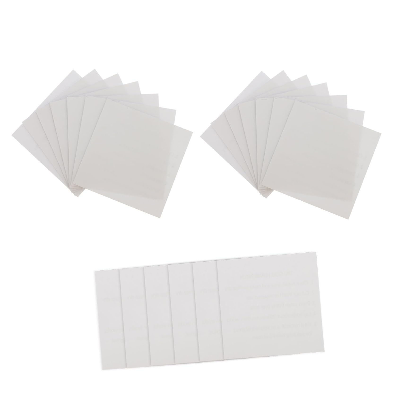 CIMAXIC TPU Outdoor Transparent Patch 20pcs Self-Adhesive Repair Tape for Raincoat and Umbrella