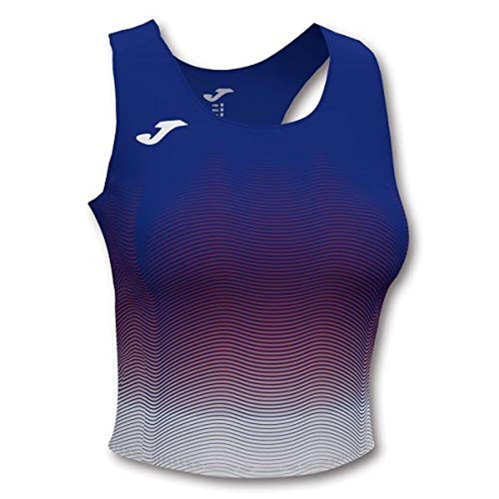 Joma Elite Vii Top running, Woman, womens, 901018.722, Royal-White, XL