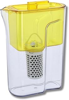 ガイアの水 浄水器 和蓮ポット ガイアの水135 カートリッジ付き water filter PFOS/PFOA除去対応 BPAフリー (イエロー)