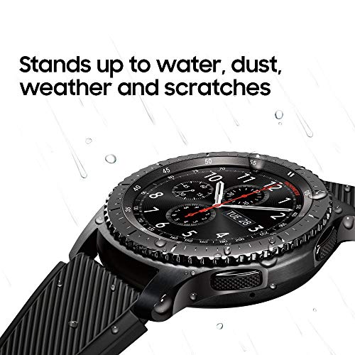 SAMSUNG GEAR S3 FRONTIER Smartwatch 46MM (Bluetooth Only) - Dark Grey (Renewed) Arizona