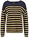 Produktbild Taifun Damen Pullover mit Ringel-Dessin leger, Gerade Langarmpullover, Strickpullover, Strick, Pullover Pullover Feinstrick, Soft Langarm