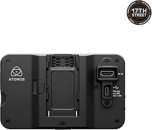 Miniatura 5 de Atomos Shinobi II - Monitor de cámara HDMI de 5.2" con pantalla táctil HDR | Monitor ligero para fotografía con batería, cargador y montaje de