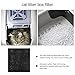 balacoo 15pcs Cat Tablets Cat Litter Pan Hooded Car Odor Eliminator Spray Freshener Cat Litter Charcoal Filters Cat Litter Activated Carbon Cat Kitten
