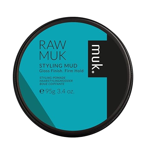 Muk Haircare Raw acabado brillante Styling Barro 34oz