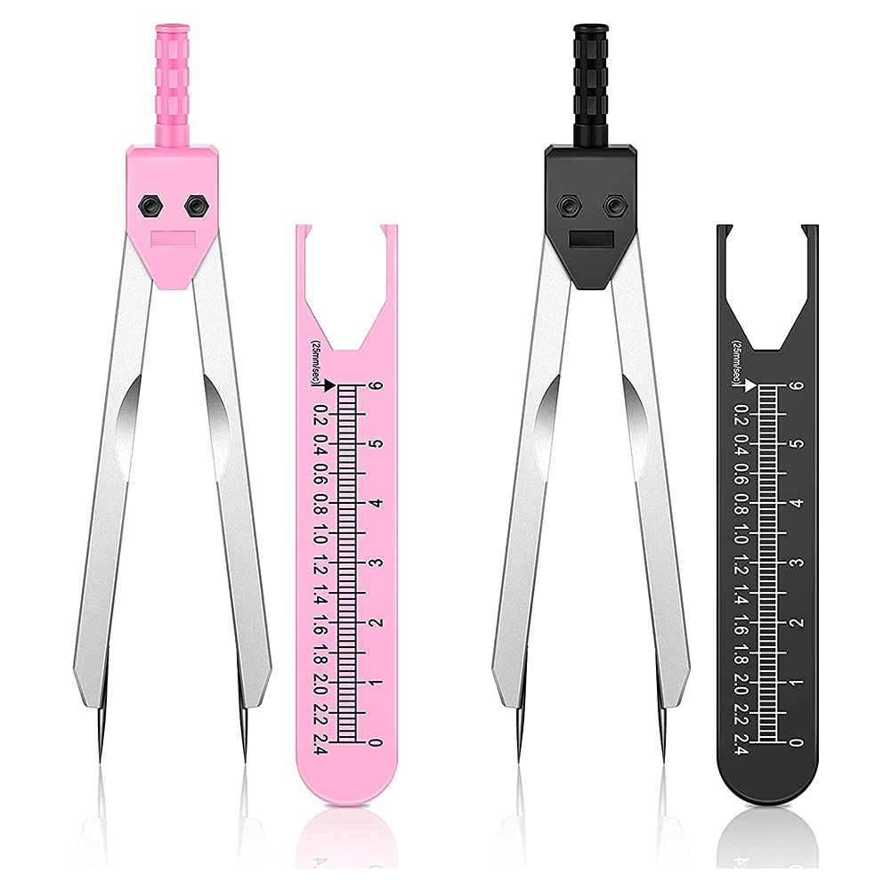 Buy Hbaebdoo 2Pieces EKG Caliper EKG Calipers Measuring Tool with Ruler