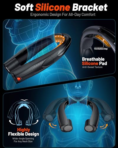 60% Off Portable Neck Fan with 20H Battery & LED Light - Image 6