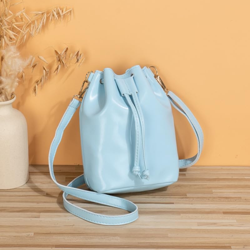 Miniatura 4 de Bolso de hombro para mujer, bolso cruzado de PU con cordón de hombro, bolsos de diseñador para mujer