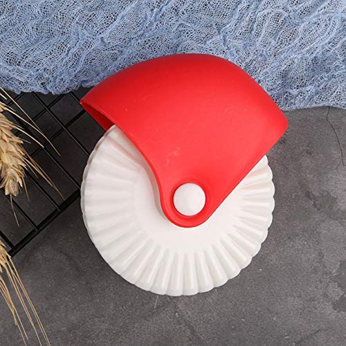 Cortador de roda de massa Zwbfu para massa de torta, decorador de massa de pizza, massa, bordas reco