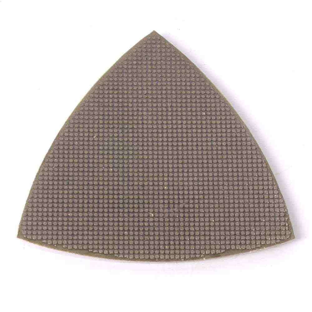 Replacement 400 Grit Electroplated Triangular Diamond Polishing Pad for Oscillating Tools for Specialty Diamond BRTRI400