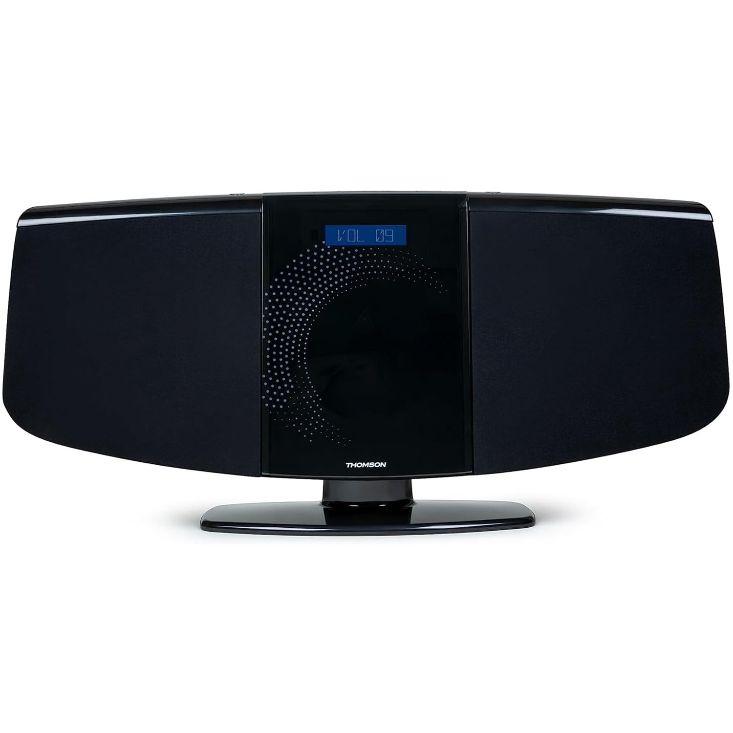 Thomson MIC400BT- Chaîne Verticale Bluetooth, Radio, CD, MP3 et USB - Noire